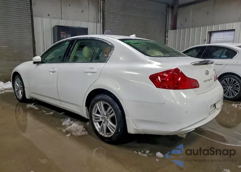 2012 Infiniti G37 z USA, uszkodzony, nr VIN JN1CV6AR8CM974050